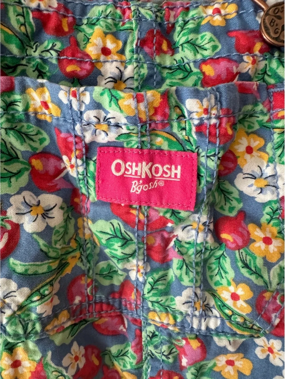 Vintage Model Remake OskKosh Shortalls